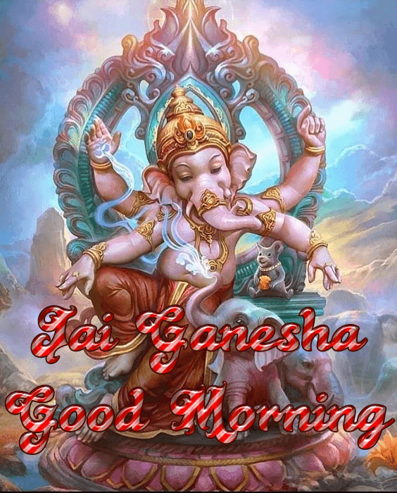 Good Morning Ganesha Logo Free Trademark