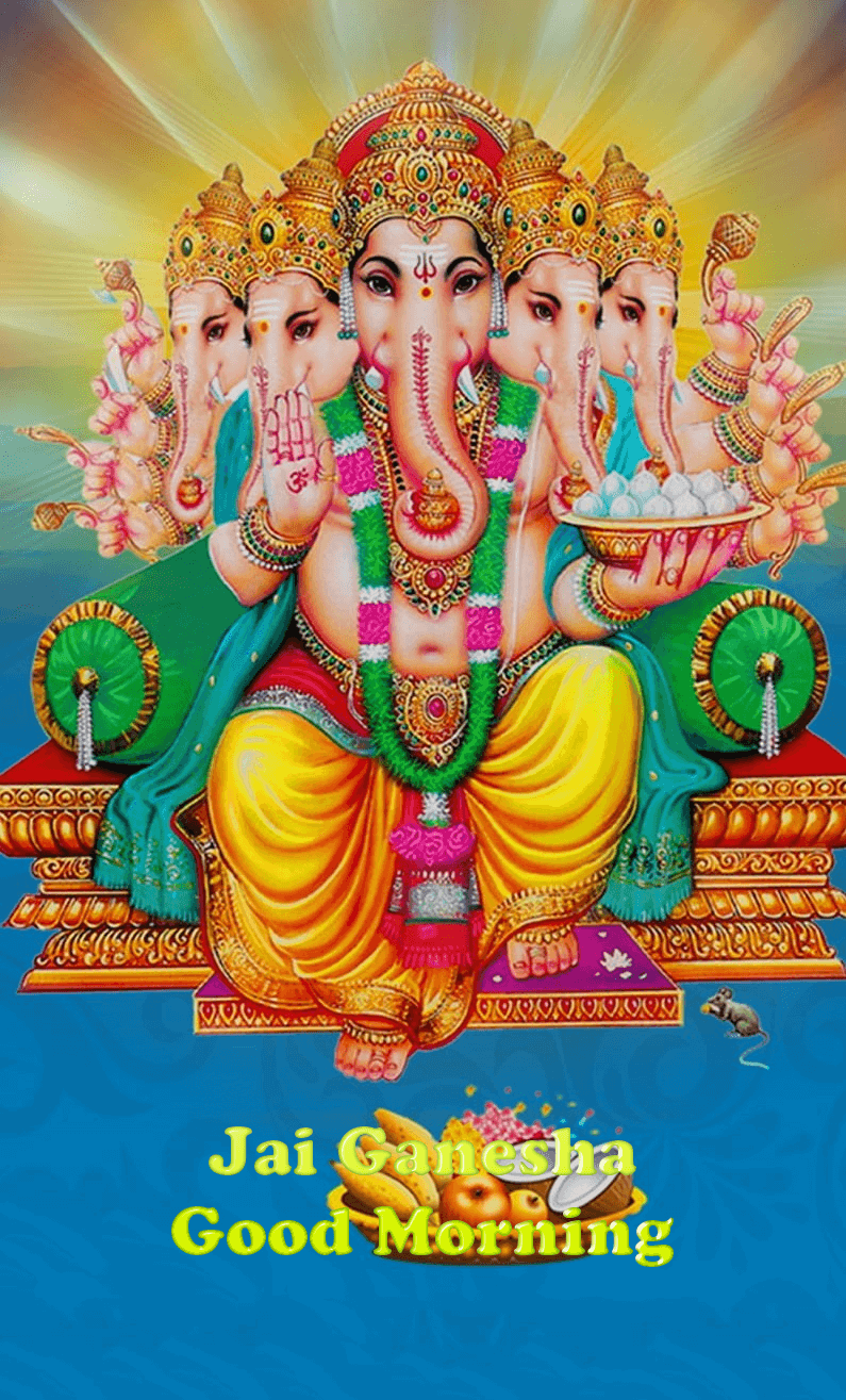 Good Morning Ganesha Phrase Lambkarna