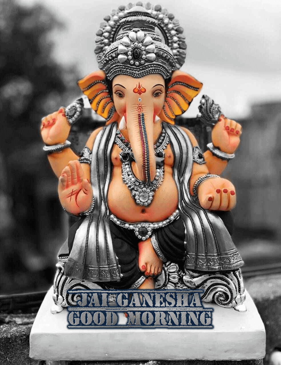 Good Morning Ganesha Without Logo JPG