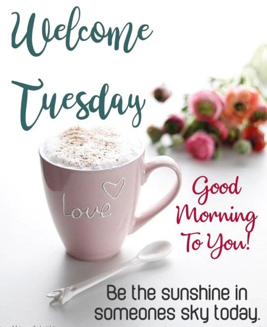 English Good Morning Tuesday Positive Quotes n Text Messages ...